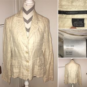 ISDA | 100% linen jacket